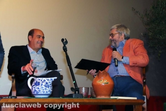 Vetralla - Nicola Zingaretti con Carlo Galeotti