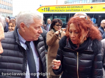 Zingaretti consegna 5 ambulanze e inaugura l'ambufest