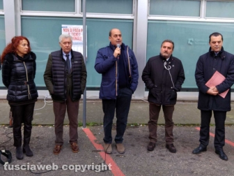 Zingaretti consegna 5 ambulanze e inaugura l'ambufest