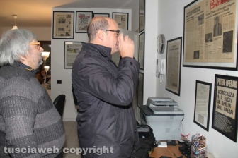 Zingaretti nella sede di Tusciaweb
