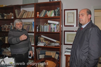 Zingaretti nella sede di Tusciaweb