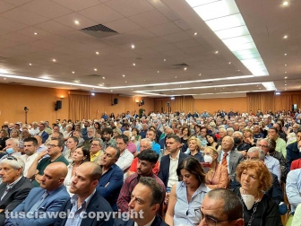 Viterbo - Il presidente della Regione Lazio Nicola Zingaretti per Alessandra Troncarelli