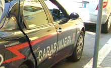 Una pattuglia dei carabinieri