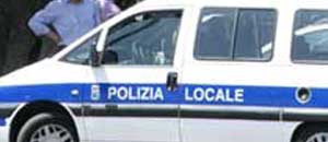 Una pattuglia della polizia locale