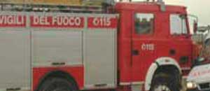 Il camion dei vigili del fuoco