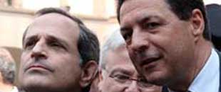 Giulio Marini con Francesco Giro