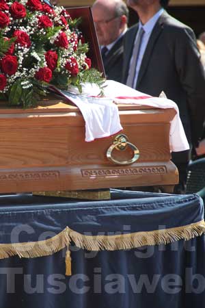 I funerali di Marco Brigliozzi