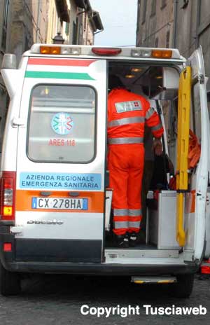 Il 118 in azione