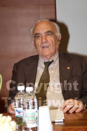 Luigi Manganiello, presidente della Banca di Viterbo