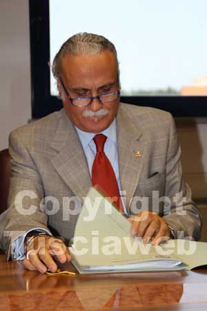 Massimo Caporossi, direttore della Banca di Viterbo