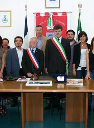 La visita del Comune di Lagardelle a Bassano in Teverina
