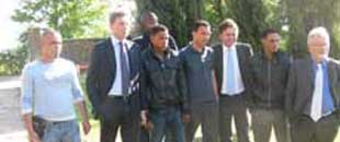 Gli immigrati accolti a Montefiascone