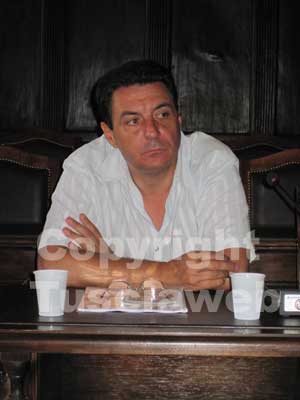 Il sindaco di Viterbo Giulio Marini