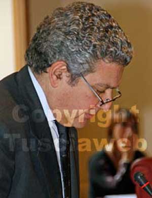 Il presidente della Provincia Marcello Meroi