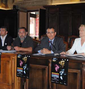 La presentazione della mostra canina 2011