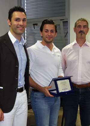 I ragazzi premiati da Orsolini