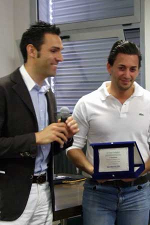 I ragazzi premiati da Orsolini