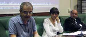 Il Pd durante la presentazione
