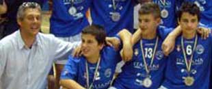 Alcuni dei ragazzi dell'Under 14