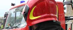 I vigili del fuoco in azione