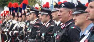Un'immagine della festa dell'Arma 2011