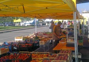 Il mercato di Campagna Amica a Santa Barbara