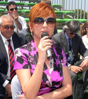 Angela Birindelli al Game Fair di Tarquinia