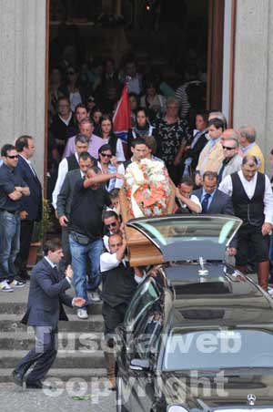 I funerali di Luciano Cascelli