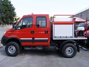 I mezzi per il soccorso antincendio