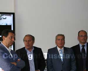Giulio Marini, Sandro Zucchi, Giovanni Arena e Franco Fainelli