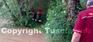 Fuoristrada nel Mignone, l'intervento dei vigili del fuoco