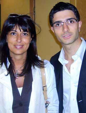Roberta Angelilli e Daniele Sabatini