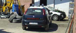 Il cimitero delle Bmw scovato dai carabinieri