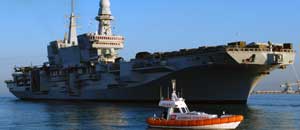 La nave Cavour