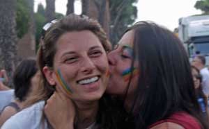 Un'immagine dell'Europride