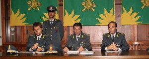 La conferenza della guardia di finanza a giugno