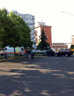 L'incidente in via Buccheri