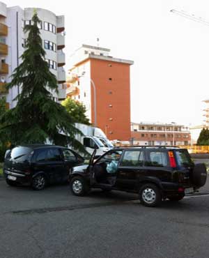 L'incidente in via Buccheri