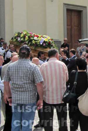 I funerali di Orlando Bugliozzini