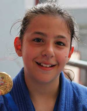 Una piccola atleta
