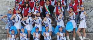 Le majorette di Grotte Santo Stefano