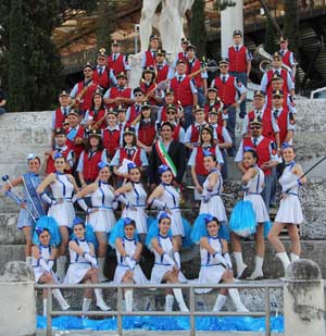 Le majorette di Grotte Santo Stefano