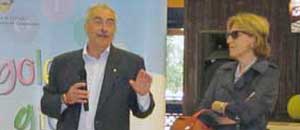 L'assessore Franco Simeone all'Ipercoop