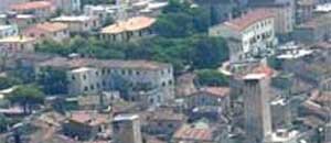 Una veduta di Tarquinia