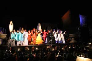 La scena finale