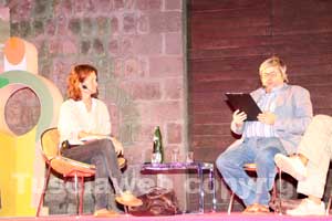 Giovanna Loccatelli con Carlo Galeotti