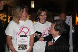 Brunetta con i ragazzi di Medioera