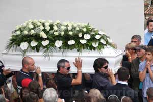 I funerali di Daniele Pistone