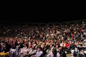 Il pubblico al concerto