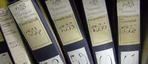 I fascicoli all'Archivio di Viterbo
